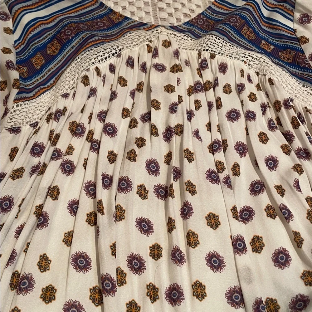 Free People Rain or Shine Tunic Dress